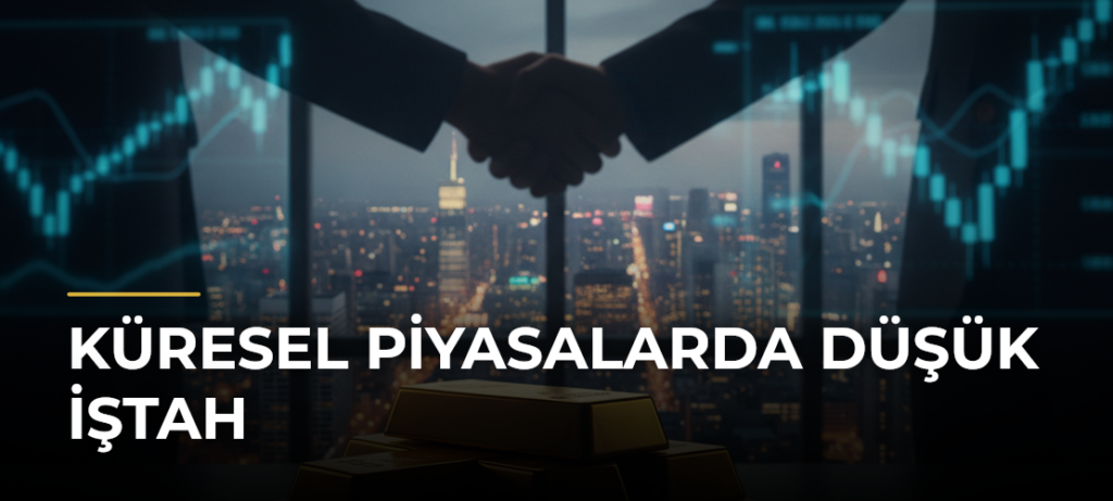 Küresel piyasalarda düşük iştah