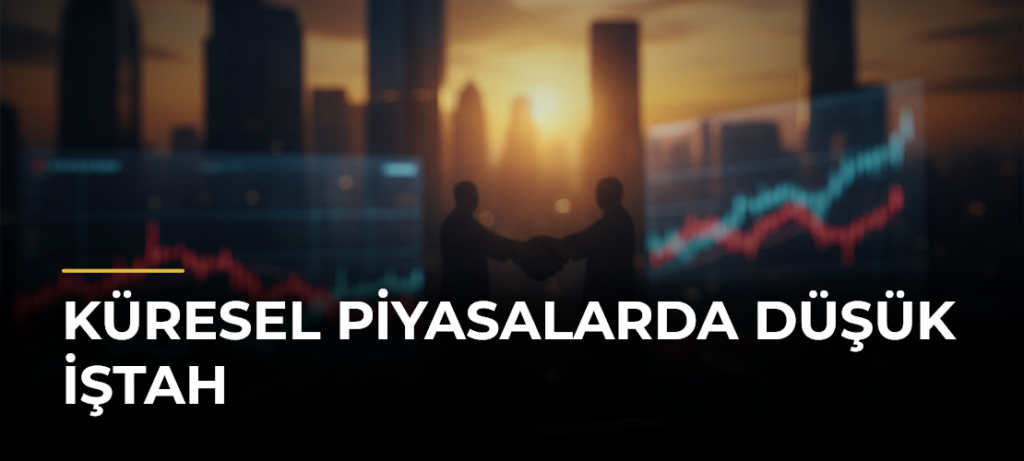 Küresel Piyasalarda Düşük İştah