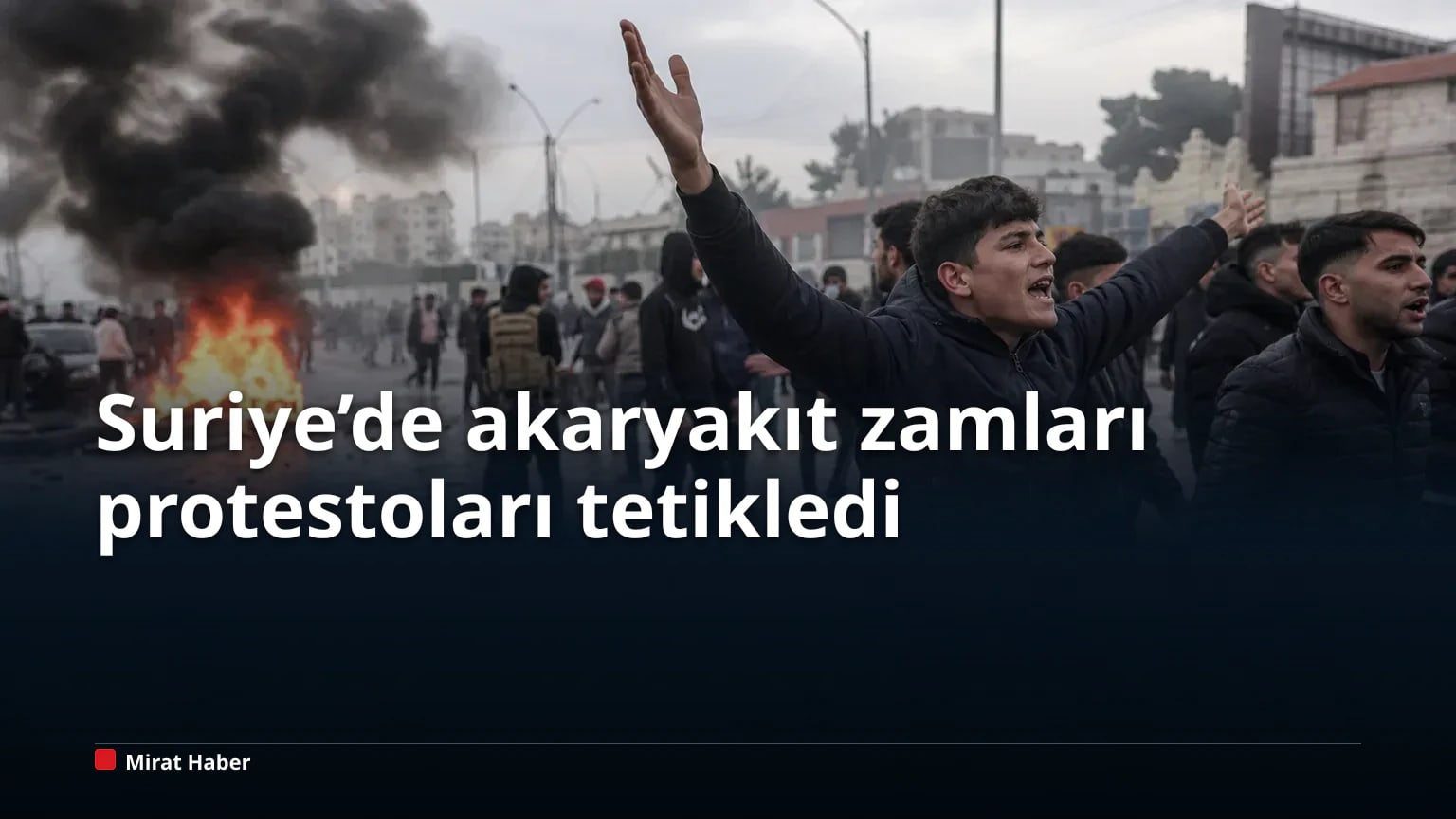 Suriye’de akaryakıt zamları protestoları tetikledi