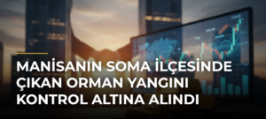 Manisanın Soma ilçesinde çıkan orman yangını kontrol altına alındı