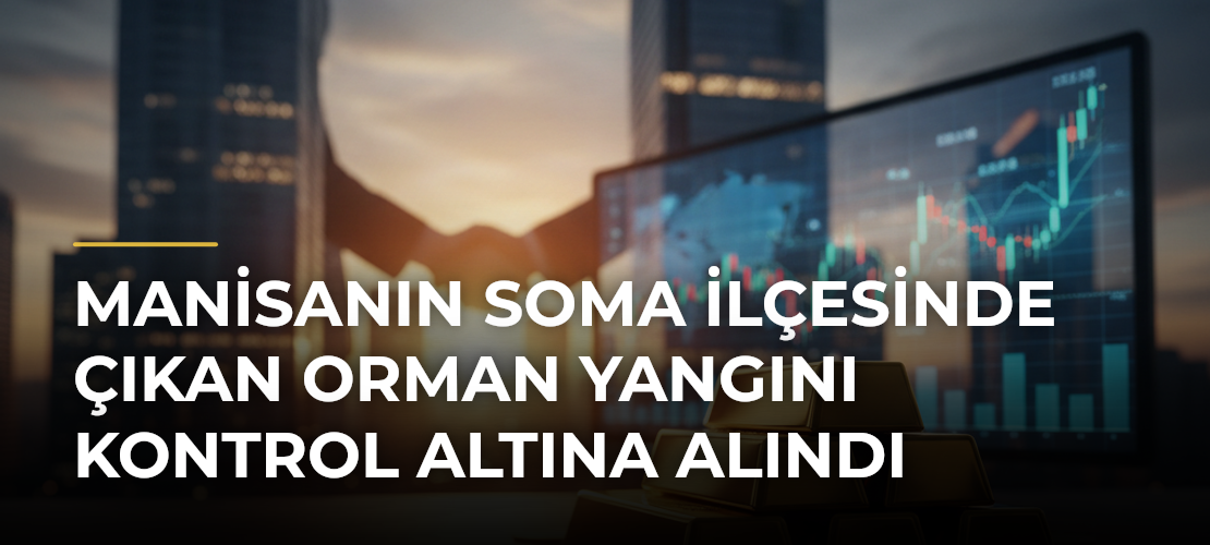 Manisanın Soma ilçesinde çıkan orman yangını kontrol altına alındı
