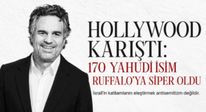 Mark Ruffalo’ya, 170 Yahudi İsim Destek Verdi