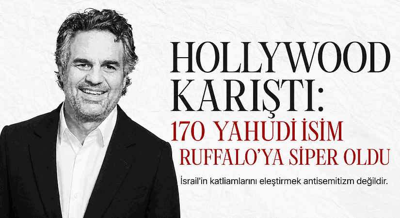 Mark Ruffalo’ya, 170 Yahudi İsim Destek Verdi