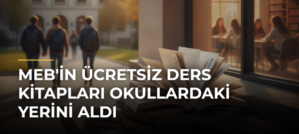 MEB’in Ücretsiz Ders Kitapları Okullardaki Yerini Aldı