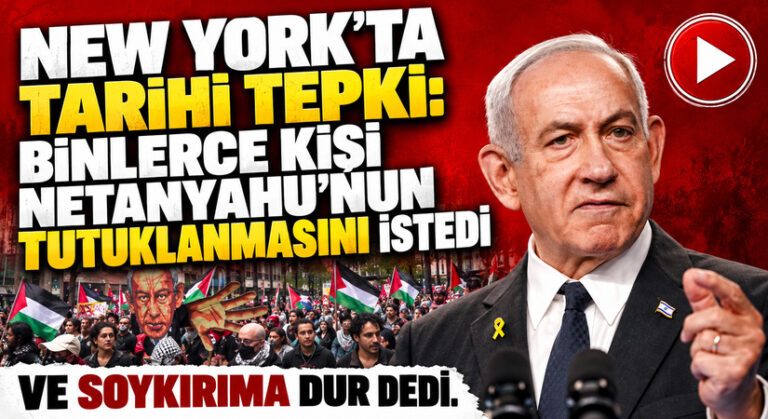Binlerce Kişi Netanyahu’nun Tutuklanmasını İstedi
