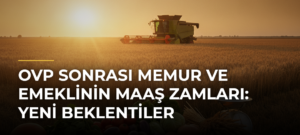OVP Sonrası Memur ve Emeklinin Maaş Zamları: Yeni Beklentiler
