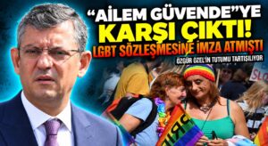 Özgür Özel LGPT’ye Sahip Çıktı