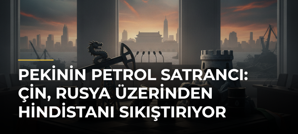 Pekinin petrol satrancı: Çin, Rusya üzerinden Hindistanı sıkıştırıyor