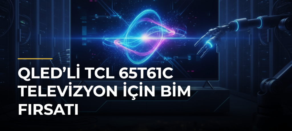 QLED’li TCL 65T61C Televizyon İçin BİM Fırsatı