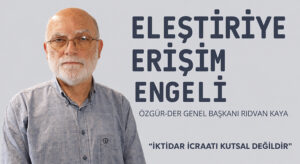 Rıdvan Kaya’nın Hesabına Erişim Engeli