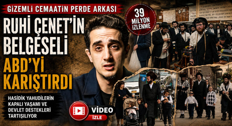 Ruhi Çenet’in Hasidik Yahudiler Belgeseli ABD’yi Karıştırdı