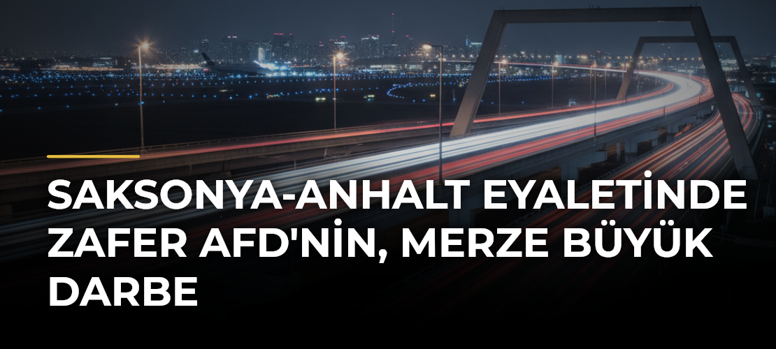 Saksonya-Anhalt Eyaletinde Zafer AfD'nin, Merze Büyük Darbe