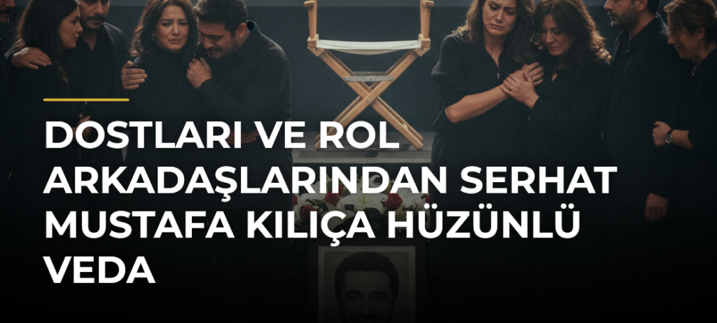 Dostları ve Rol Arkadaşlarından Serhat Mustafa Kılıça Hüzünlü Veda
