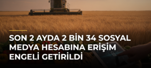 Son 2 Ayda 2 Bin 34 Sosyal Medya Hesabına Erişim Engeli Getirildi