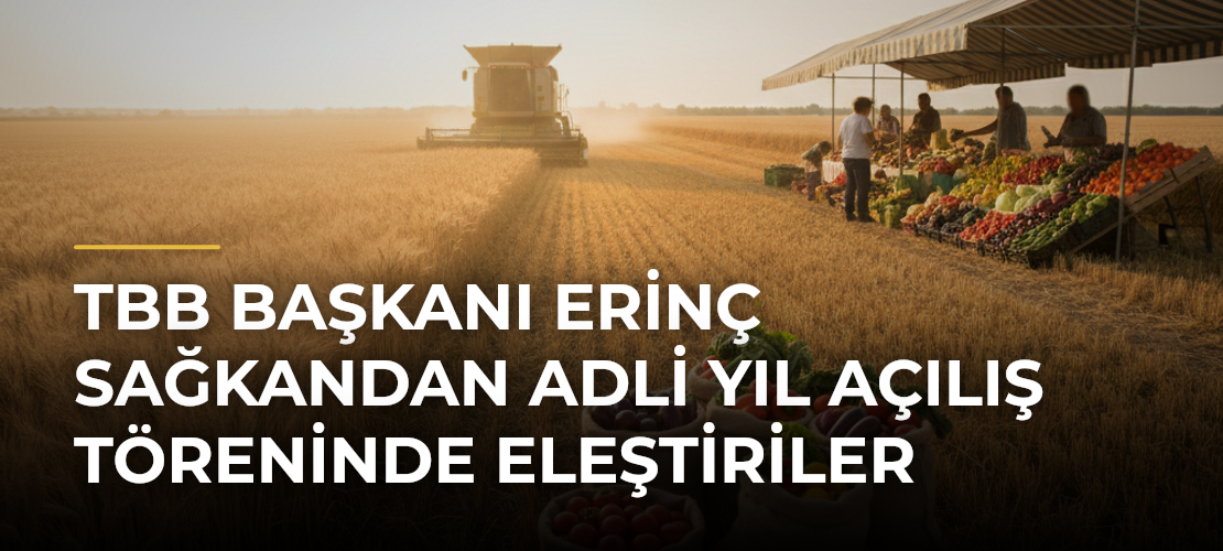 TBB Başkanı Erinç Sağkandan Adli Yıl Açılış Töreninde eleştiriler - Mirat Haber