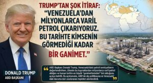 TRUMP’TAN İTİRAF GİBİ VENEZUELA AÇIKLAMASI