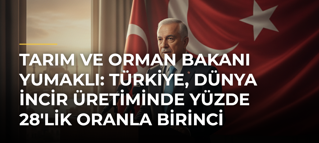 Tarım ve Orman Bakanı Yumaklı: Türkiye, dünya incir üretiminde yüzde 28'lik oranla birinci sırada - Mirat Haber