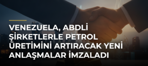 Venezuela, ABDli şirketlerle petrol üretimini artıracak yeni anlaşmalar imzaladı