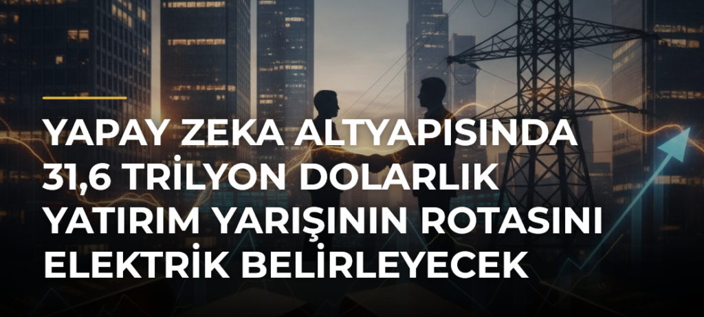 Yapay Zeka Altyapısında 31,6 Trilyon Dolarlık Yatırım Yarışının Rotasını Elektrik Belirleyecek