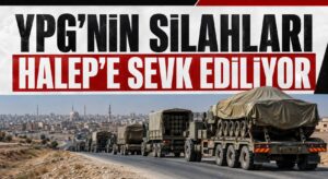 YPG’nin Teslim Ettiği Ağır Silahlar Halep’e Sevk Ediliyor