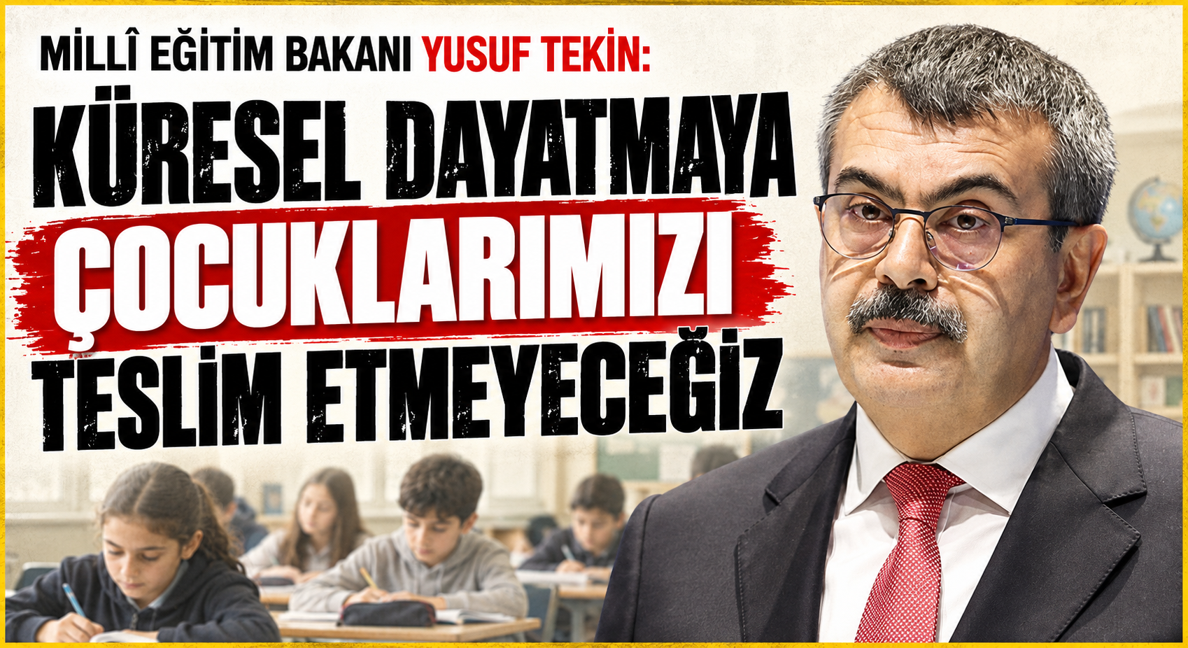 Yusuf Tekin, Çocuklarımızı Kendi Kökleriyle Buluşturuyoruz