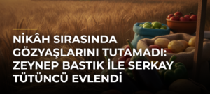 Nikâh sırasında gözyaşlarını tutamadı: Zeynep Bastık ile Serkay Tütüncü evlendi