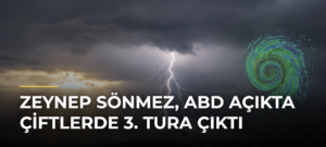 Zeynep Sönmez, ABD Açıkta çiftlerde 3. tura çıktı