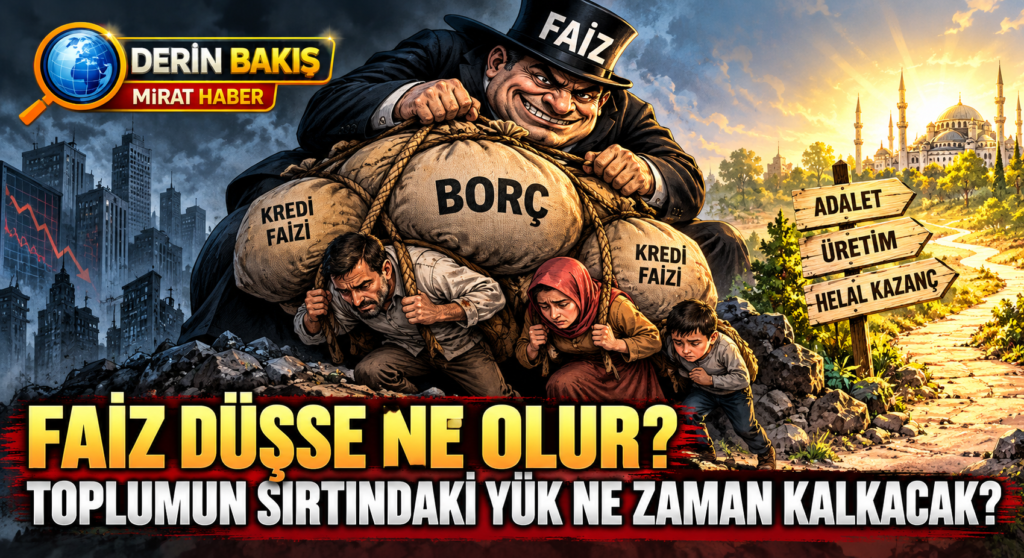 Faiz Düşse Ne Olur, Toplumun Sırtındaki Yük Ne Zaman Kalkacak?
