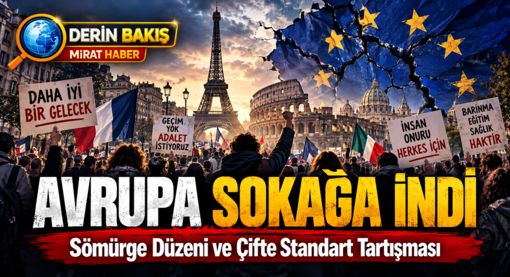 Avrupa Sokağa İndi: Sömürge Düzeninin ve Çifte Standardın Sonu mu?
