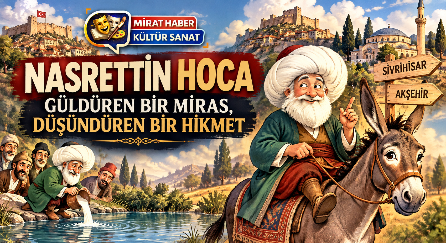 NASRETTİN HOCA: GÜLDÜREN BİR MİRAS, DÜŞÜNDÜREN BİR HİKMET