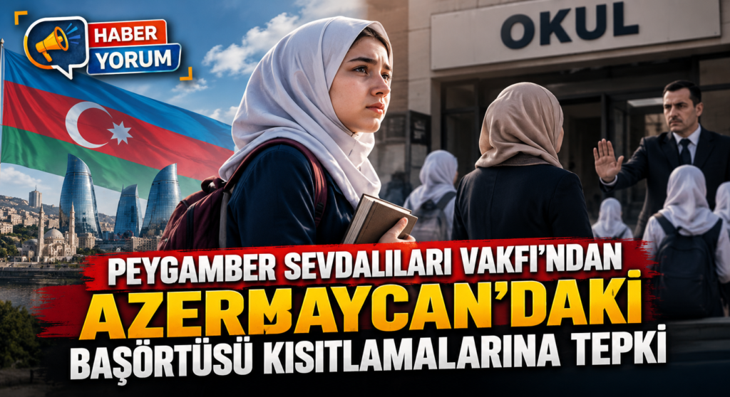 Peygamber Sevdalıları Vakfı’ndan Azerbaycan’daki Başörtüsü Kısıtlamalarına Tepki
