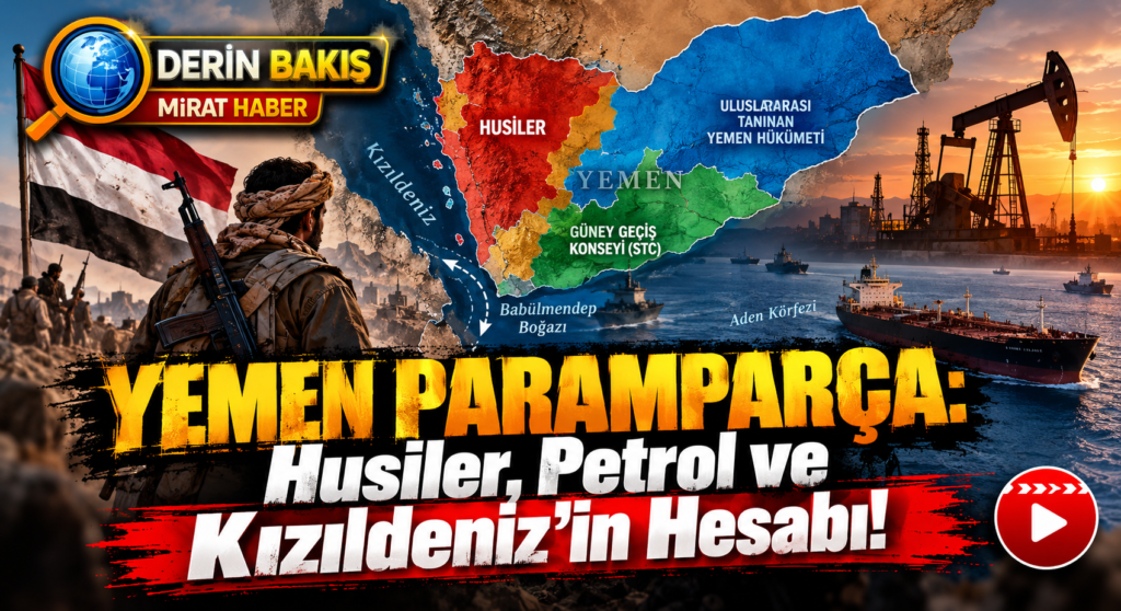 Yemen Paramparça: Husiler, Petrol ve Kızıldeniz’in Hesabı!