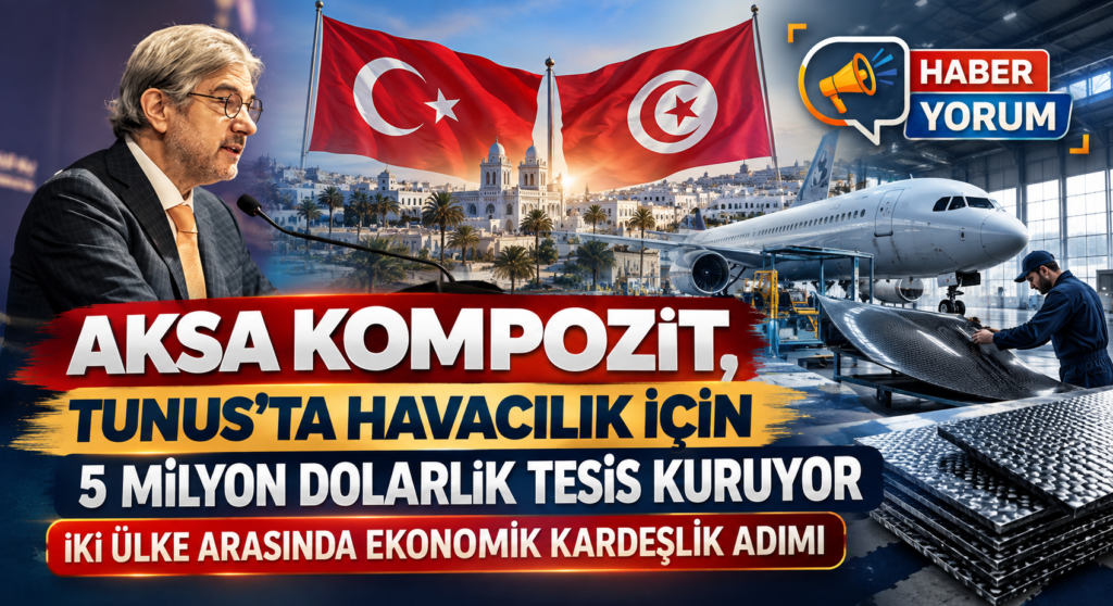 AKSA Kompozit, Tunus’ta 5 Milyon Dolarlık Havacılık Tesisi Kuruyor