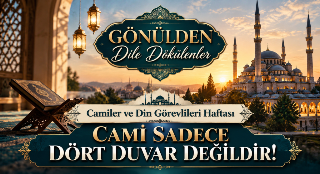 Gönülden Dile Dökülenler | Camiler ve Din Görevlileri Haftası