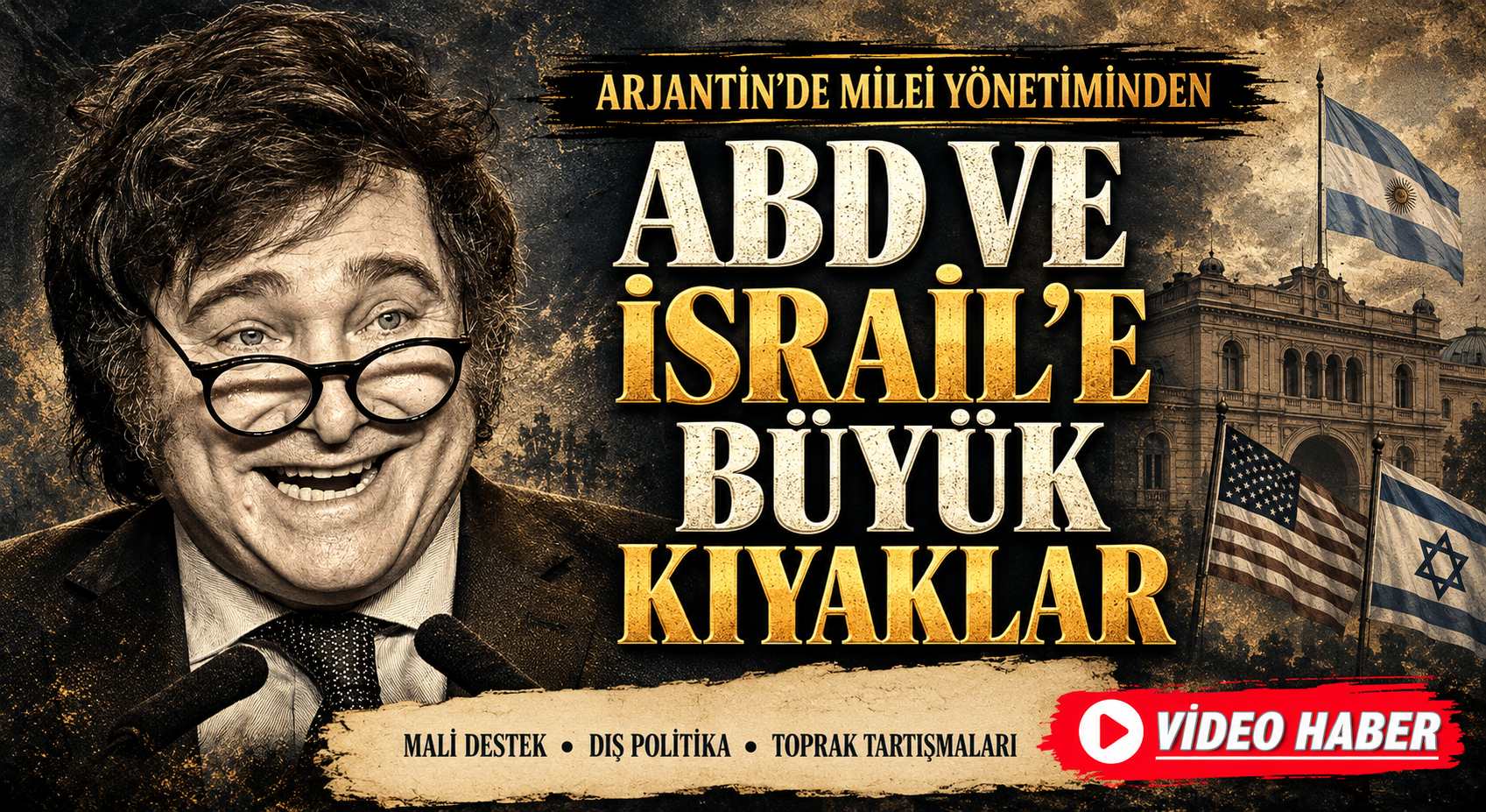 ARJANTİN’NİN YAHUDİ BAŞKANI: JAVİER MİLEİ