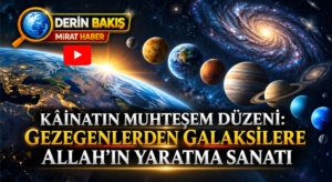 KÂİNATIN MUHTEŞEM DÜZENİ: GEZEGENLERDEN GALAKSİLERE ALLAH’IN YARATMA SANATI