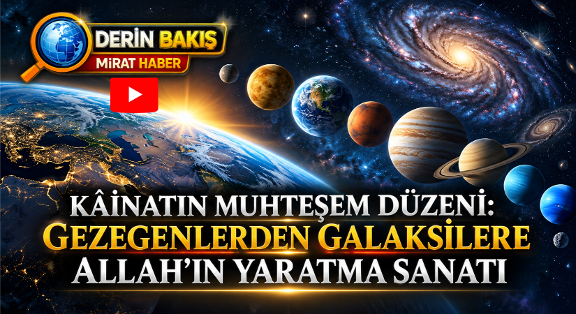 KÂİNATIN MUHTEŞEM DÜZENİ: GEZEGENLERDEN GALAKSİLERE ALLAH’IN YARATMA SANATI