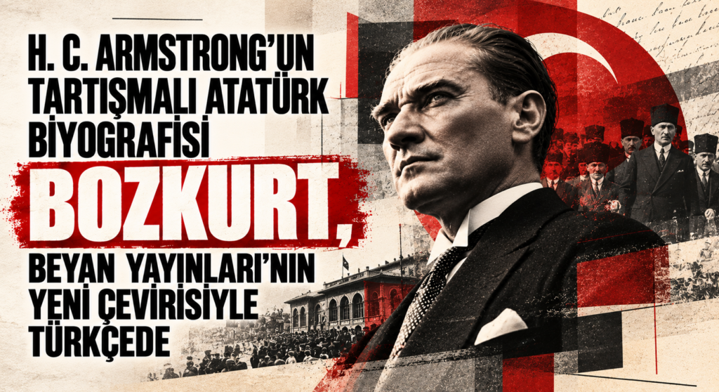 H. C. ARMSTRONG’UN TARTIŞMALI ATATÜRK BİYOGRAFİSİ BOZKURT, BEYAN YAYINLARI’NIN YENİ ÇEVİRİSİYLE TÜRKÇEDE