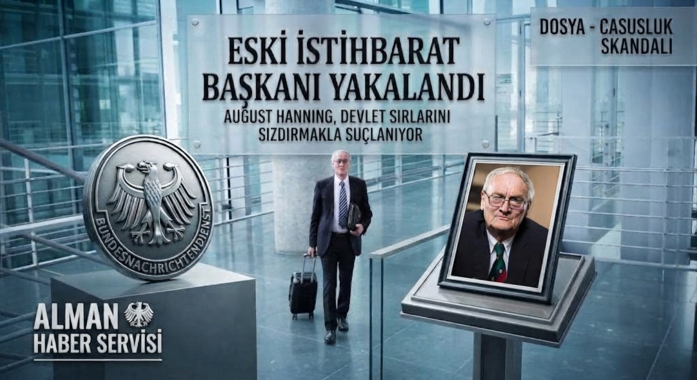 August Hanning, Casusluk Şüphesiyle Tutuklandı