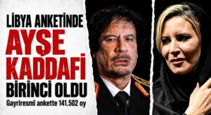 Ayşe Kaddafi, Libya Liderliği Anketinde Birinci Oldu