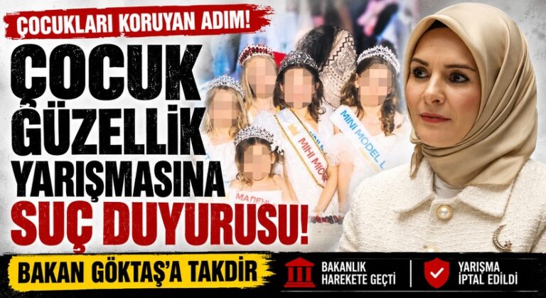 Çocuk Güzellik Yarışmasına Suç Duyurusu!