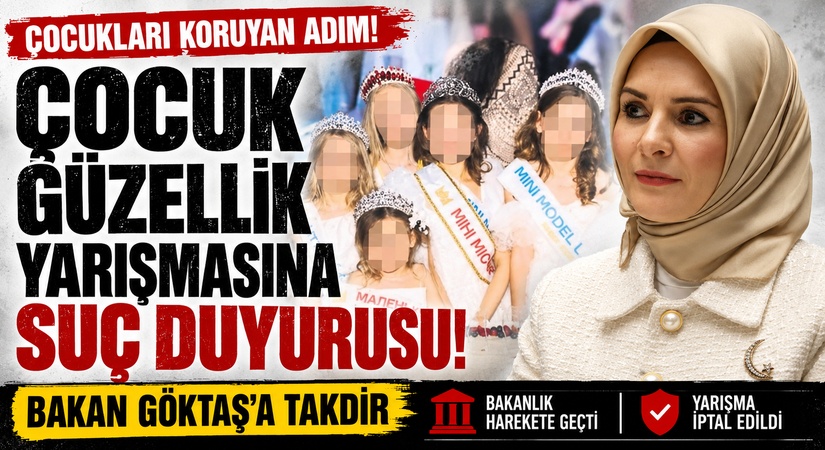Çocuk Güzellik Yarışmasına Suç Duyurusu!