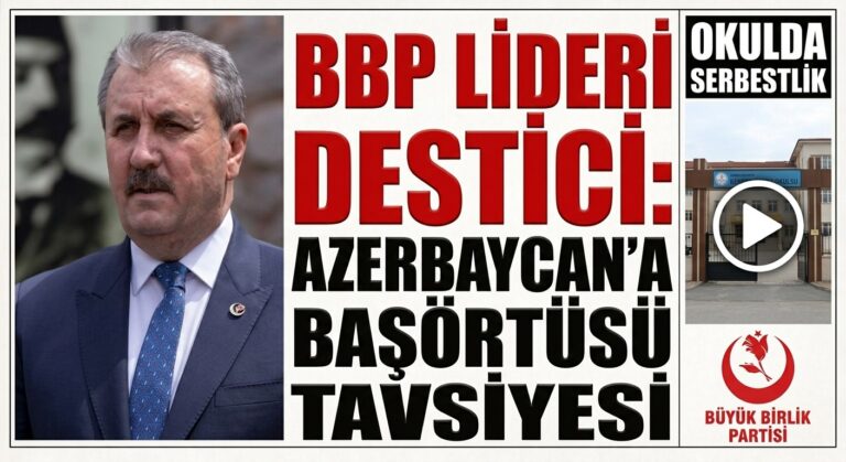 Başörtülü Öğrenci ve Öğretmenler Okula Girebilmelidir