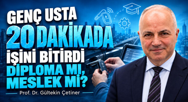 Diploma mı? Yoksa Zanaat mı?