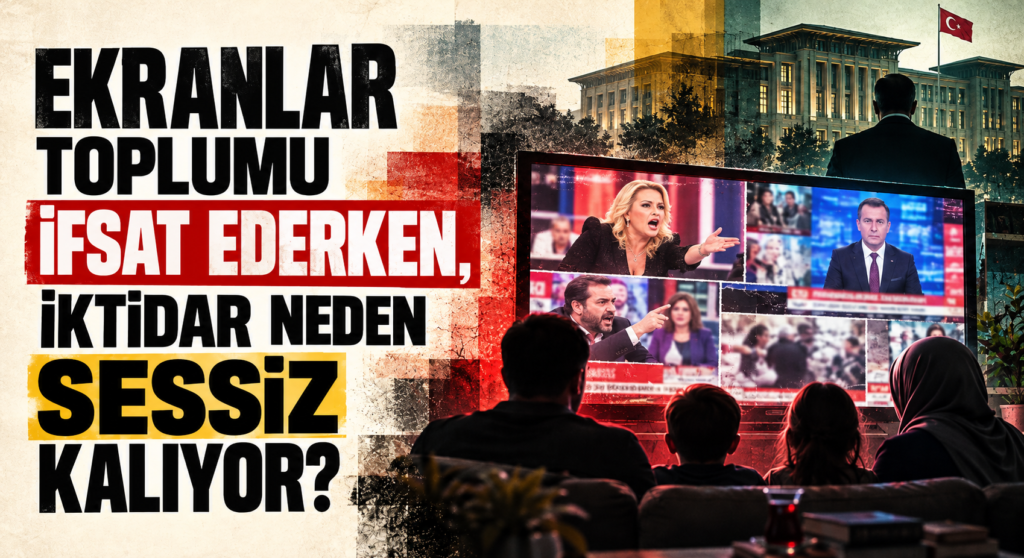 EKRANLAR TOPLUMU İFSAT EDERKEN, İKTİDAR NEDEN SESSİZ KALIYOR?