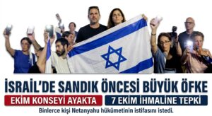 NETANYAHU HÜKÜMETİNE KARŞI SOKAKLAR KARIŞTI