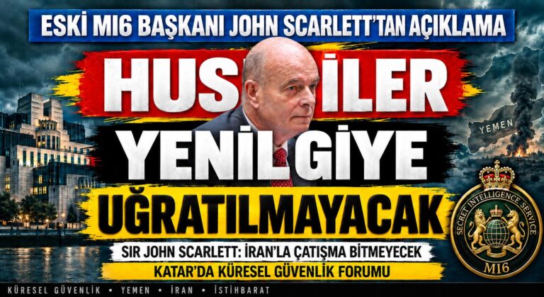 John Scarlett’tan, Küresel Güvenlik Değerlendirmeler