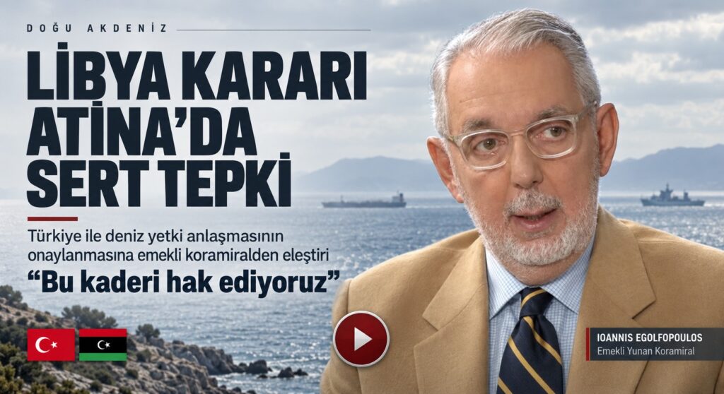 Emekli Yunan Koramiralden Libya Tepkisi