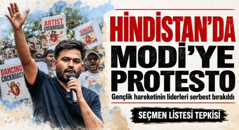 MODİ HÜKÜMETİNE KARŞI HAMAM BÖCEKLERİ İSYANI