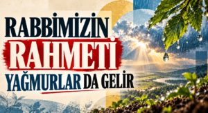 RABBİMİZİN RAHMETİ YAĞMURLAR DA GELİR